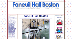 Desktop Screenshot of faneuilhallboston.com