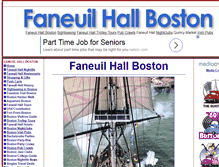 Tablet Screenshot of faneuilhallboston.com